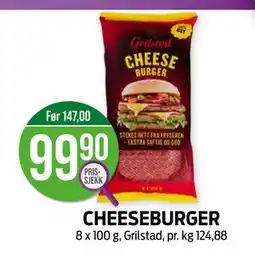 Kiwi CHEESEBURGER tilbud