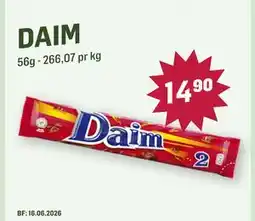 Holdbart Daim tilbud