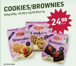 Holdbart Cookies/brownies tilbud