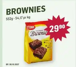 Holdbart Brownies tilbud