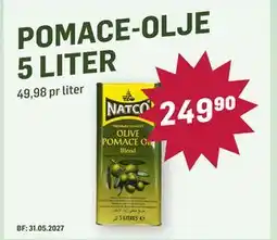 Holdbart Pomace-olje 5 liter tilbud