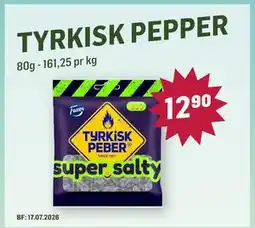 Holdbart Tyrkisk Pepper tilbud