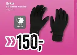 Sport Outlet SK Merino Hanske tilbud