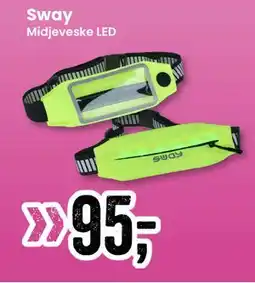 Sport Outlet Midjeveske LED tilbud