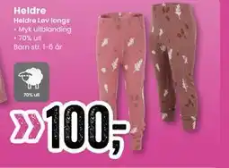 Sport Outlet Heldre Løv longs tilbud