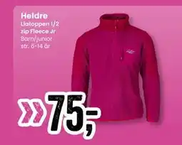 Sport Outlet Liatoppen 1/2 zip Fleece Jr tilbud