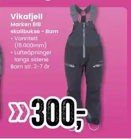 Sport Outlet Marken BIB skallbukse - Barn tilbud