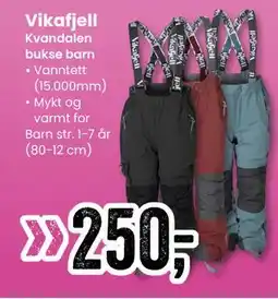 Sport Outlet Kvandalen bukse barn tilbud