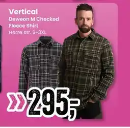 Sport Outlet Deweon M Checked Fleece Shirt tilbud