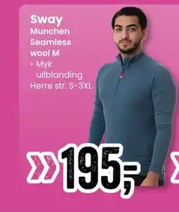 Sport Outlet Munchen Seamless wool M tilbud