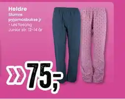 Sport Outlet Slumre pyjamasbukse jr tilbud