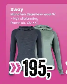 Sport Outlet Munchen Seamless wool W tilbud