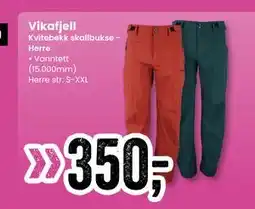 Sport Outlet Kvitebekk skallbukse Herre tilbud