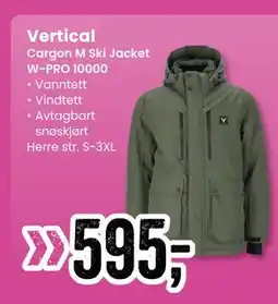 Sport Outlet Cargon M Ski Jacket W-PRO 10000 tilbud