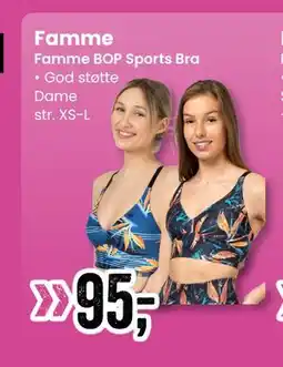 Sport Outlet Famme BOP Sports Bra tilbud