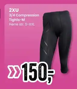 Sport Outlet 3/4 Compression Tights-M tilbud