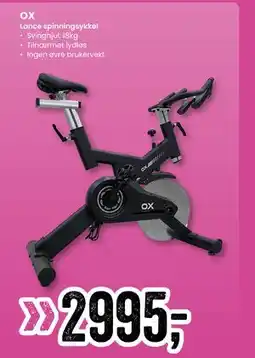Sport Outlet Lance spinningsykkel tilbud