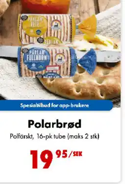 Nordby Supermarket Polarbrød tilbud