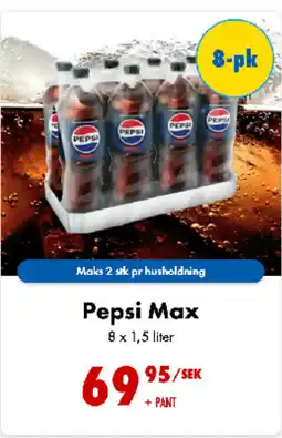 Nordby Supermarket Pepsi Max tilbud