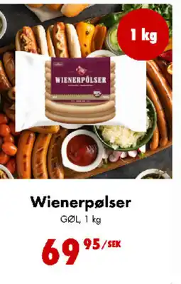 Nordby Supermarket Wienerpølser tilbud
