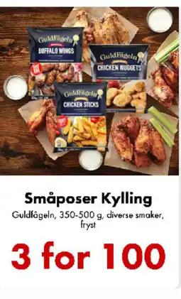 Nordby Supermarket Småposer Kylling tilbud