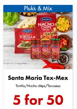 Nordby Supermarket Santa Maria Tex-Mex tilbud