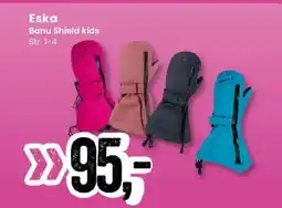 Sport Outlet Eska Banu Shield kids Str. 1-4 tilbud