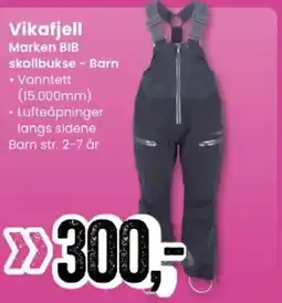 Sport Outlet Vikafjell Marken BIB skallbukse tilbud
