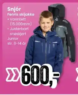 Sport Outlet Snjór Fenris skijakke tilbud