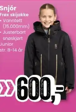 Sport Outlet Snjór Frøx skijakke tilbud