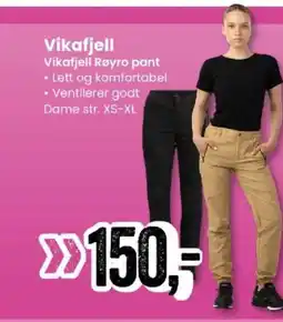 Sport Outlet Vikafjell Vikafjell Røyro pant tilbud