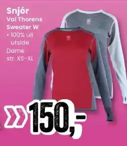 Sport Outlet Snjór Val Thorens Sweater W tilbud