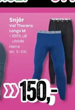 Sport Outlet Snjór val thorens longs m tilbud