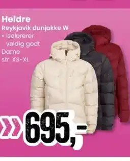 Sport Outlet Heldre Reykjavik dunjakke W tilbud