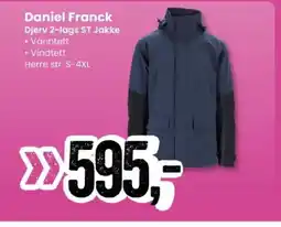 Sport Outlet Daniel Franck Djerv 2-lags ST Jakke tilbud