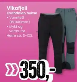 Sport Outlet Vikafjell Kvandalen bukse tilbud