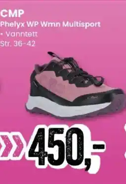 Sport Outlet CMP Phelyx WP Wmn Multisport tilbud