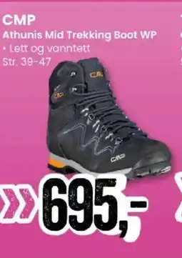 Sport Outlet Cmp athunis mid trekking boot wp tilbud