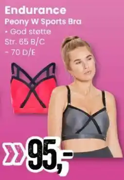 Sport Outlet Endurance Peony W Sports Bra tilbud