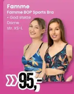 Sport Outlet Famme Famme BOP Sports Bra tilbud