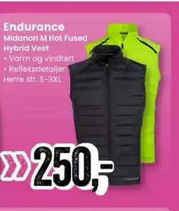 Sport Outlet Endurance Midanon M Hot Fused Hybrid Vest tilbud
