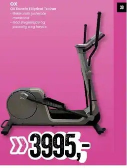 Sport Outlet OX Darwin Elliptical Trainer tilbud
