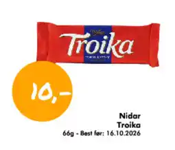 Havaristen NIDAR Troika tilbud