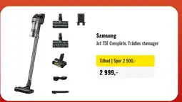 Skousen Samsung Jet 75E Complete, Trådløs støvsuger tilbud