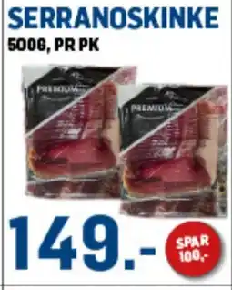 Price Lagerbutikk Serranoskinke tilbud
