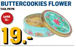 Price Lagerbutikk Buttercookies flower tilbud