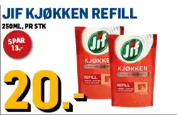 Price Lagerbutikk Jif Kjøkken refill tilbud