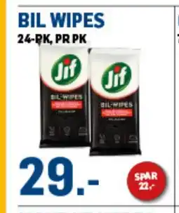 Price Lagerbutikk Jif Bil wipes tilbud