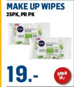 Price Lagerbutikk Make up wipes tilbud
