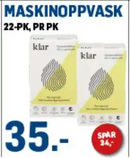 Price Lagerbutikk Maskinoppvask tilbud